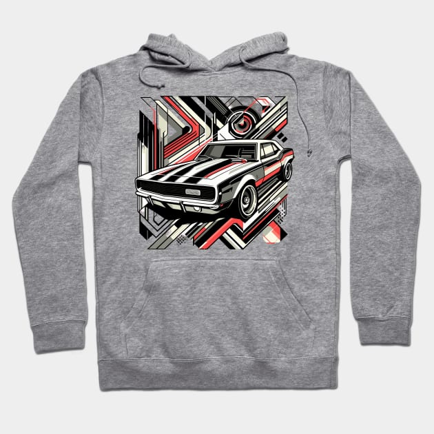 Car Chevy Camaro 1967 Hoodie by sapphire seaside studio